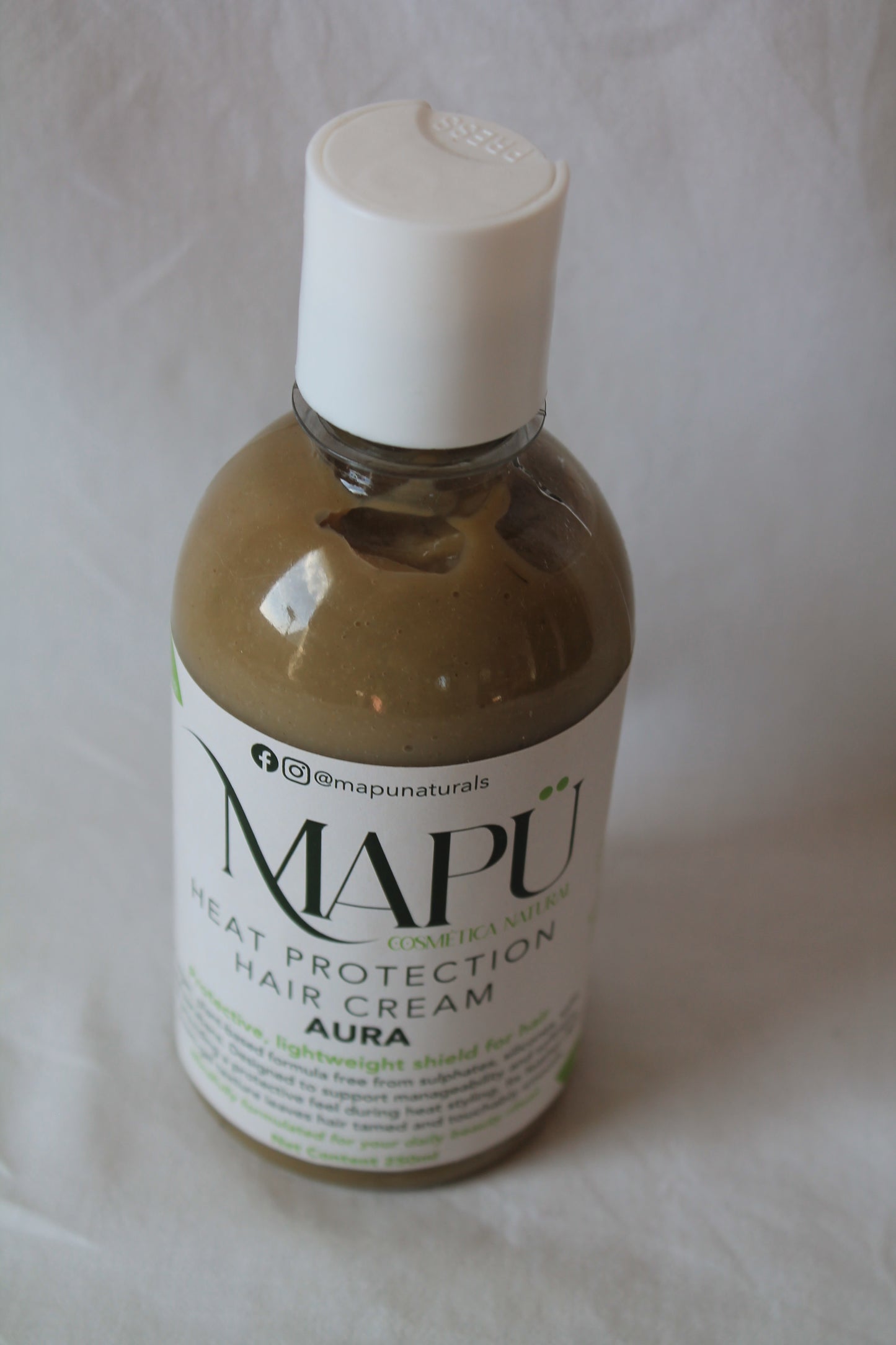 Heat Protection Hair Cream → AURA